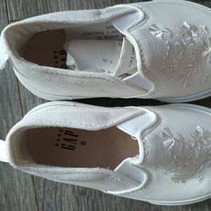 GAP Kids White Slip-On Shoes